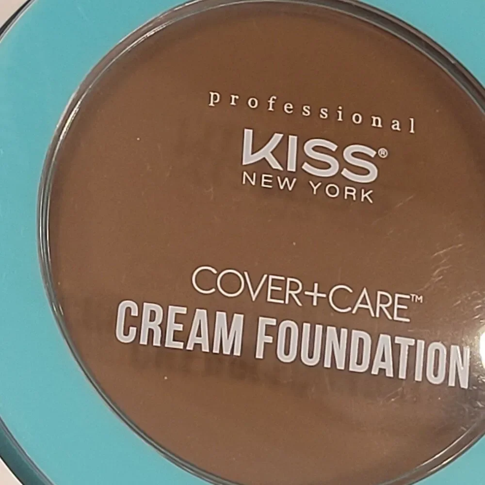 Kiss New York Cover + Care Cream Foundation ACF419 NUTMEG Acne Salicylic Acid